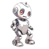 next steps robot icon